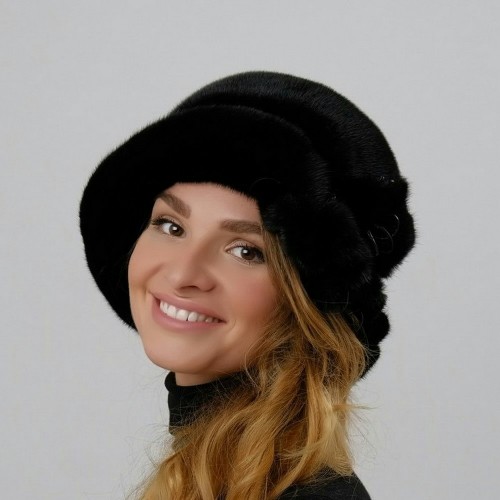 Шляпа Марго цвет черный